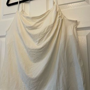 Banana Republic White Tank, Size Large